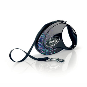 flexi Glam Splash Mystic Tape (pásik), veľkosť M, čierna