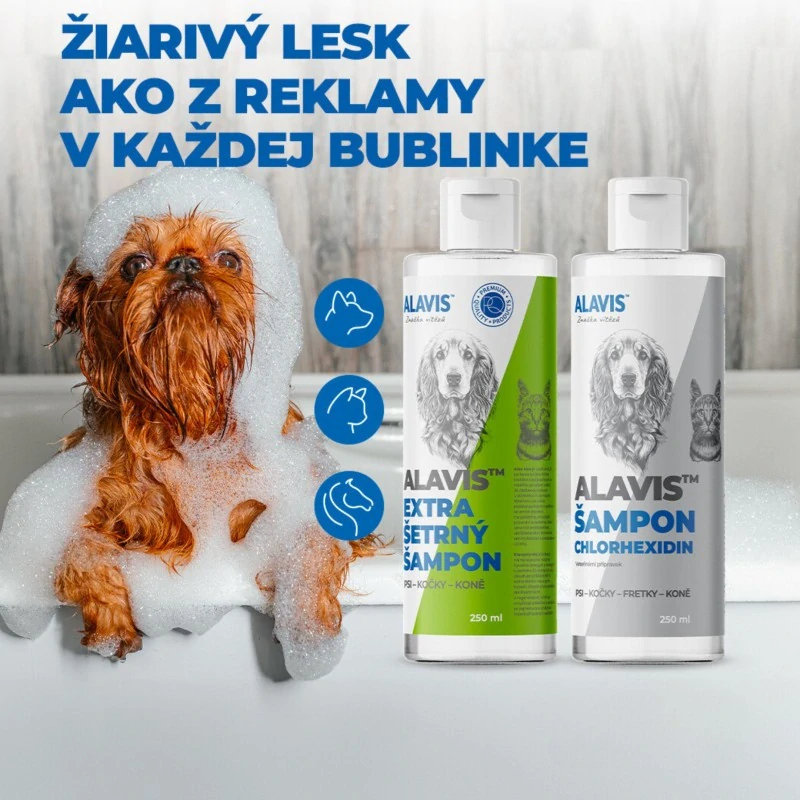 ALAVIS Šampón extra jemný 250 ml