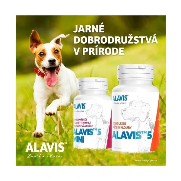 ALAVIS 5 Mini pre psov a mačky 90 tbl.