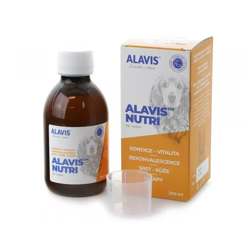 ALAVIS Nutri 200 ml ( lososový olej )