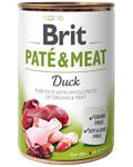 Brit Paté & Meat Duck 400 g konzerva