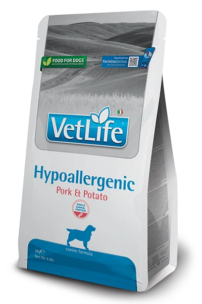 Farmina Vet Life dog hypoallergenic, pork & potato 2 kg