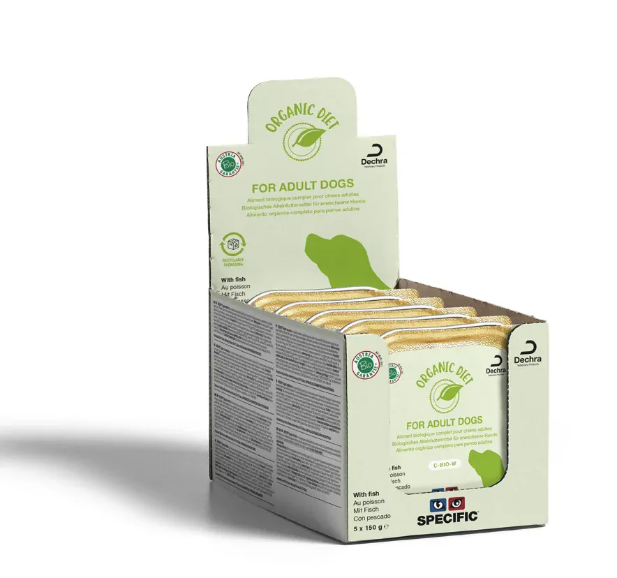 SPECIFIC C-BIO-W Organic Fish, 5 x 150 g