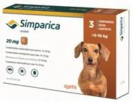 Simparica 20 mg žuv.tbl. pre psy >5-10 kg, 3 x 20 mg