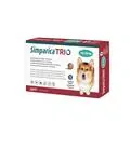 Simparica Trio >10–20 kg žuvacie tablety pre psy, 3 tbl.