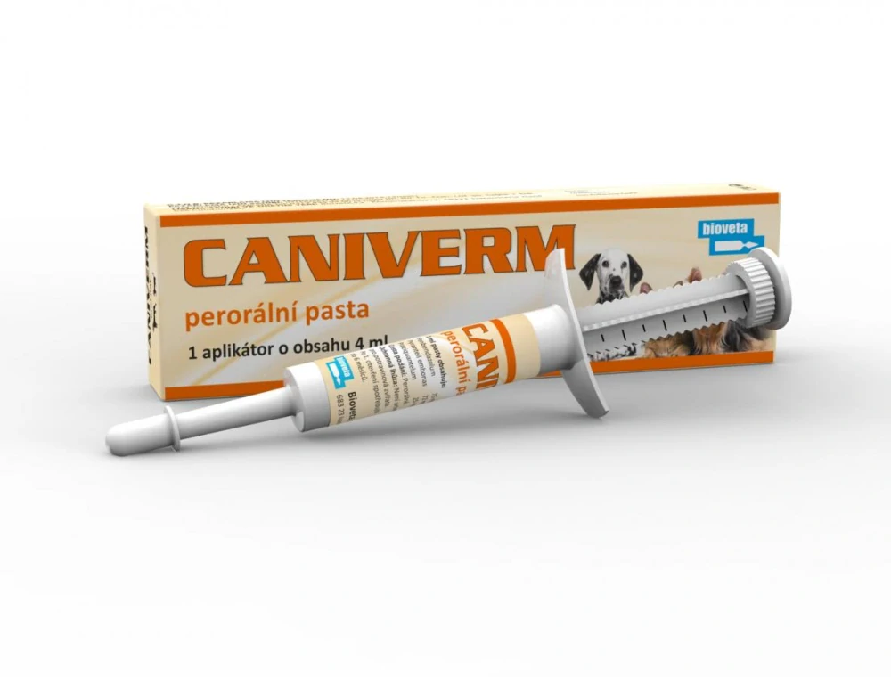 CANIVERM perorálna pasta, 4 ml