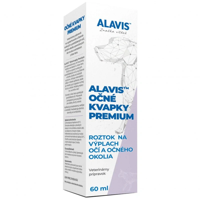ALAVIS Očné kvapky Premium 60ml