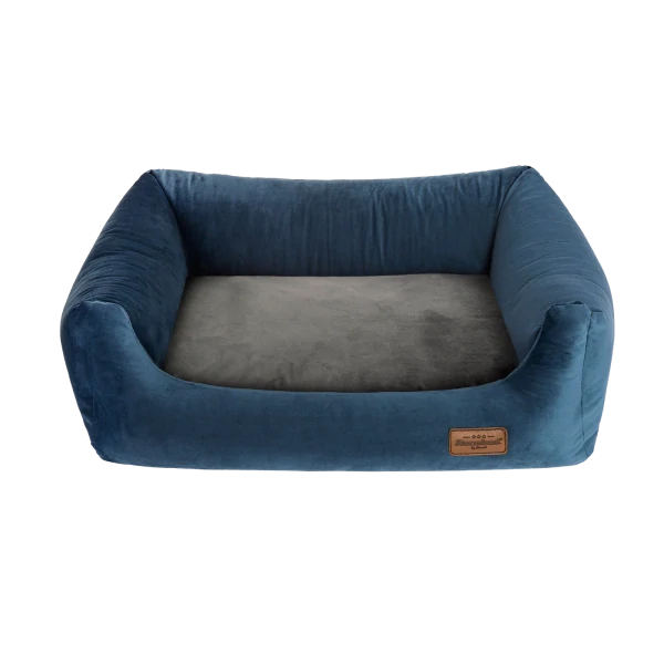 Pelech Recobed zamatový námornícky modrý