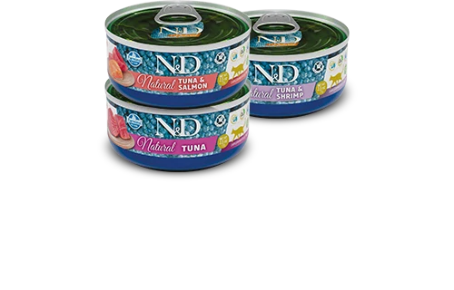 Farmina N&D cat NATURAL Fish Trio Menu 6 x 70 g