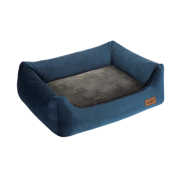 Pelech Recobed zamatový námornícky modrý