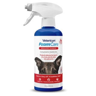 Vetericyn FOAM CARE SHAMPOO MEDICATED 473ml (liečivý)