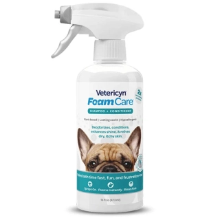 Vetericyn FOAM CARE SHAMPOO+CONDITIONER  475 ml (všetky typy srsti)