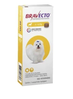 Bravecto XS Dog ( od 2 do 4,5 kg ) 112,5 mg žuvacie tablety 1 tbl.