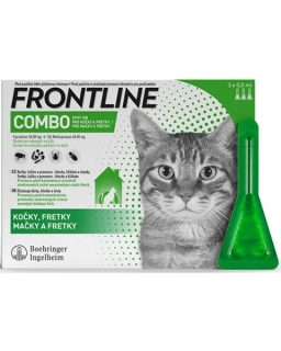 Frontline Combo Spot-on Cat sol. 3 x 0,5 ml