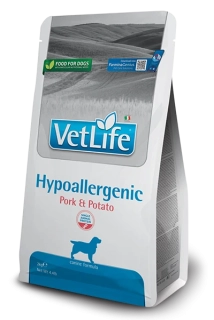 Farmina Vet Life dog hypoallergenic, pork & potato 12 kg