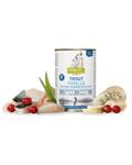 ISEGRIM dog Adult Trout with Parsnip, Cranberries & Wild Herbs 400 g konzerva