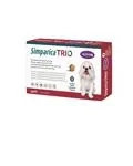 Simparica Trio >2,5–5 kg žuvacie tablety pre psy, 3 tbl.