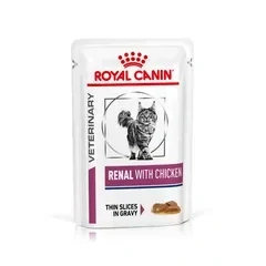 Royal Canin VHN Cat Renal Chicken Gravy Kapsičky 12x85 g