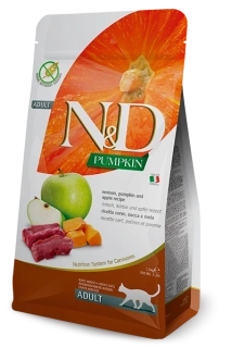 Farmina N&D cat PUMPKIN (GF) adult, venison & apple 0,3 kg
