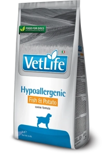 Farmina Vet Life dog Hypoallergenic fish & potato 12 kg